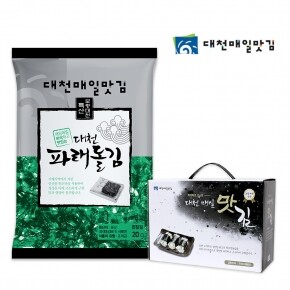 대천매일맛김 지주식 파래돌김 10봉 /보령대천김